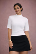 Organic Cotton Continuous Back Knot Top